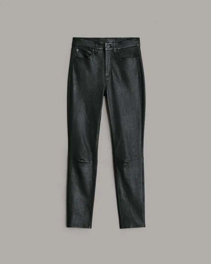 Rag and Bone Nina High Black Women Pants