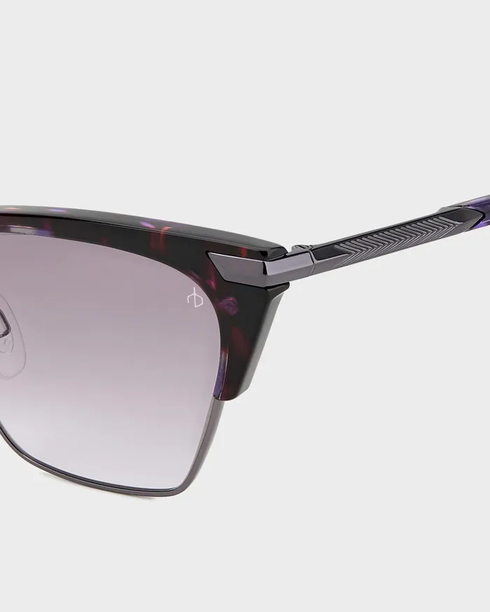 Rag and Bone Tana Violet Havana Women Sunglasses Rag and Bone Tana Violet Havana Women Sunglasses