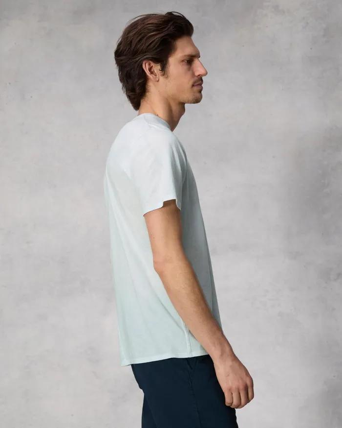 Rag and Bone Zero Gravity Classic Tee Sky Blue Men TShirts
