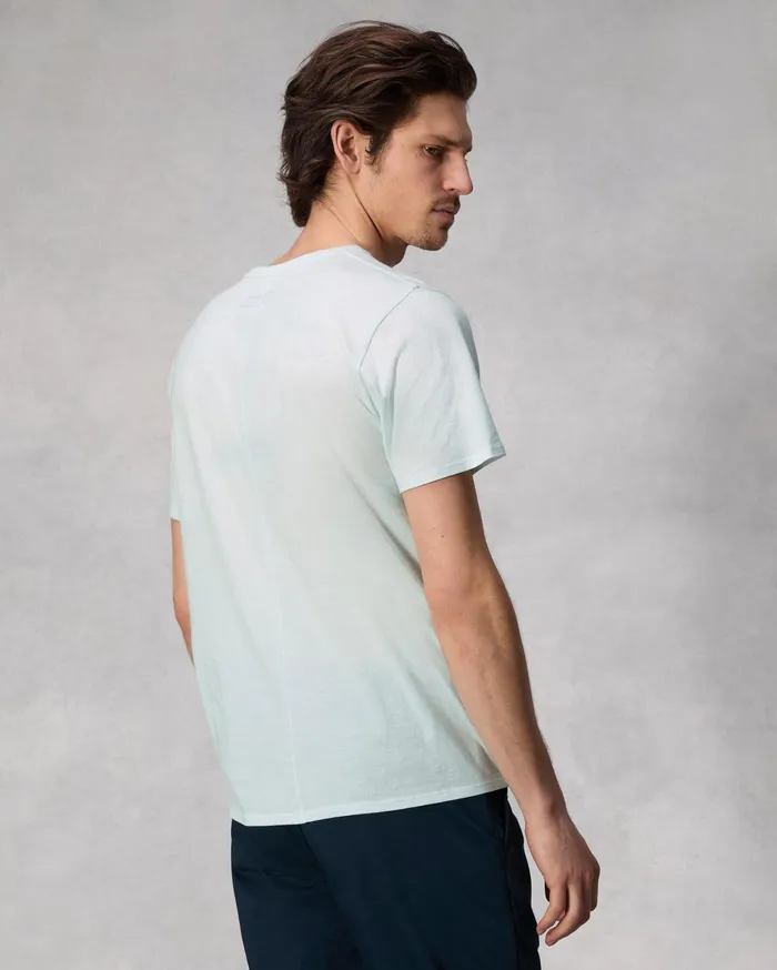 Rag and Bone Zero Gravity Classic Tee Sky Blue Men TShirts