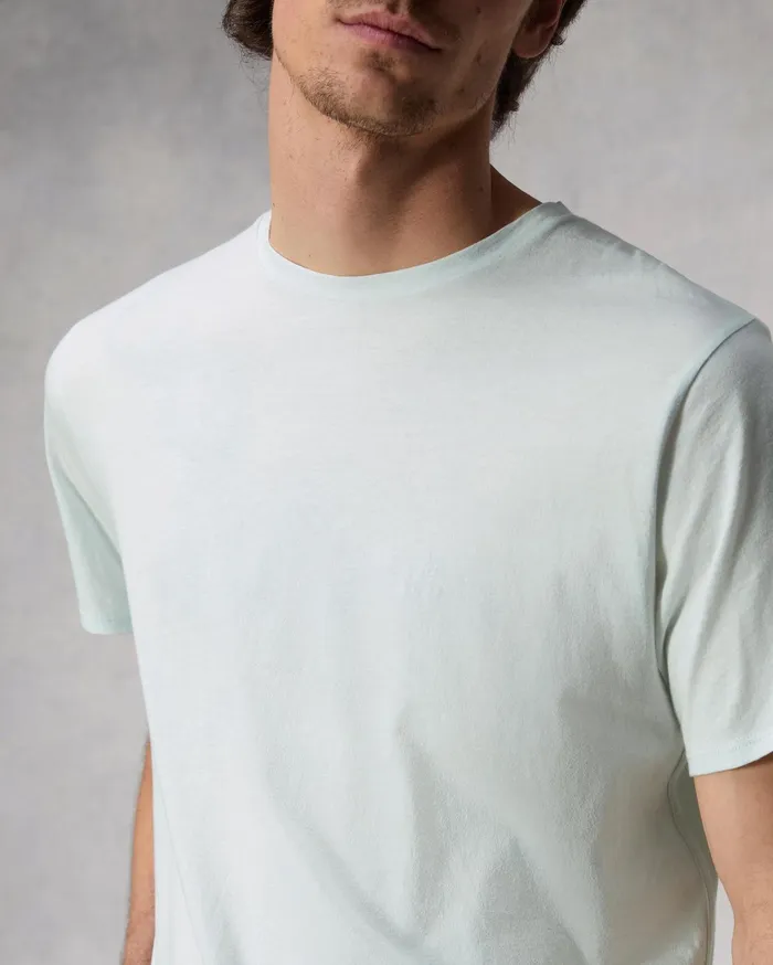Rag and Bone Zero Gravity Classic Tee Sky Blue Men TShirts