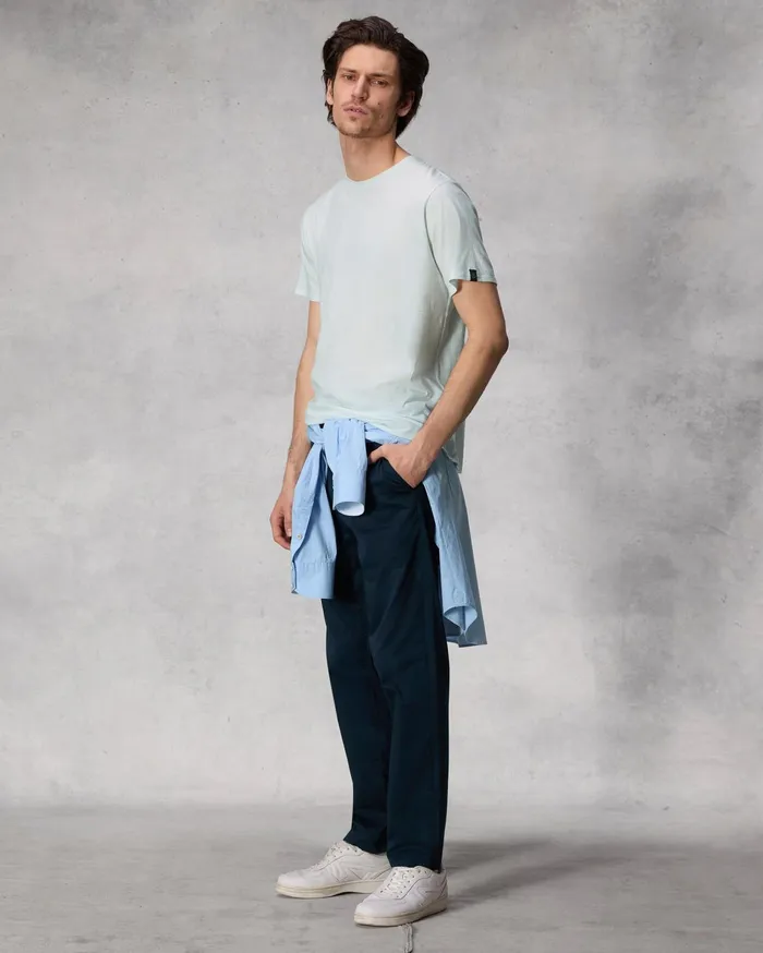 Rag and Bone Zero Gravity Classic Tee Sky Blue Men TShirts