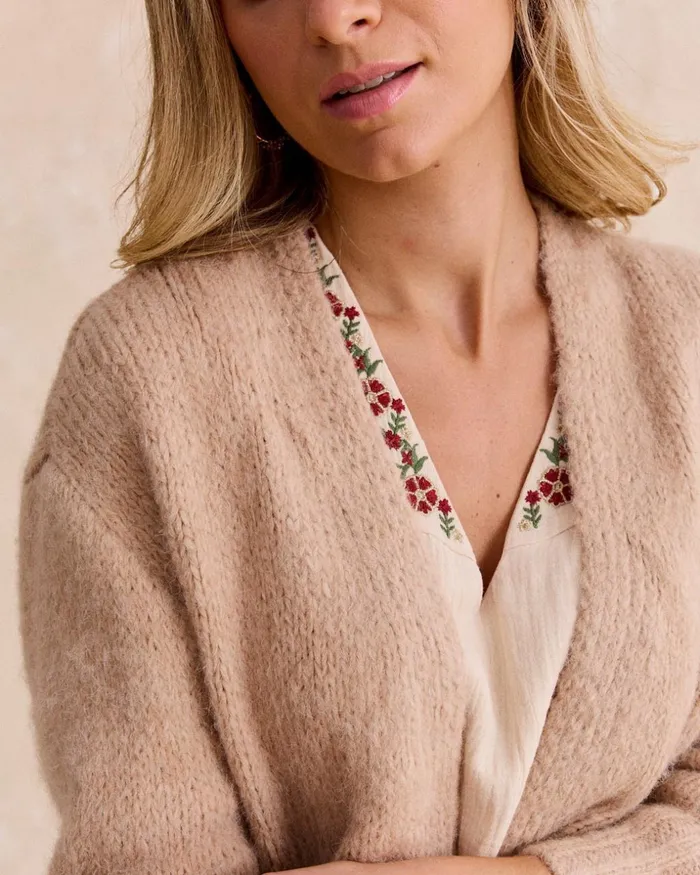Rebeca Camel Mada Camel Women Polin Et Moi Cardigans And Sweaters