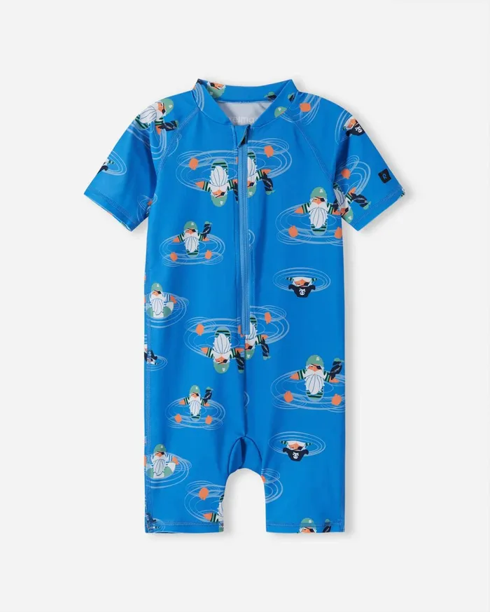 Reima Baby Swimwear UPF 50 OnePiece Swimsuit 8211 Atlantti Cool Blue 8211 Baby