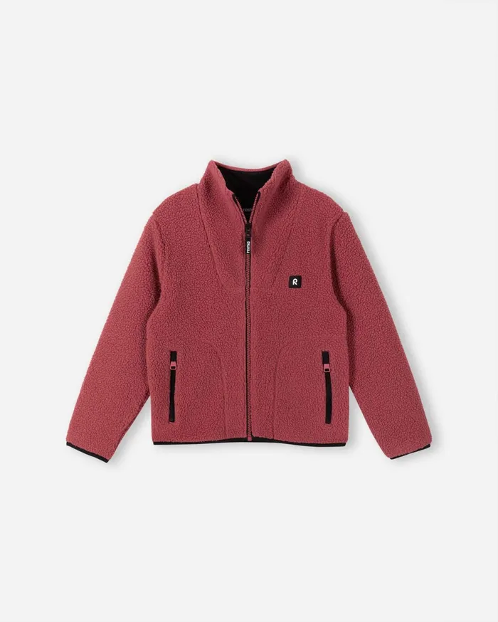 Reima Fleece Jackets Fur Fleece Jacket 8211 Turkki Red Clay 8211 Kids