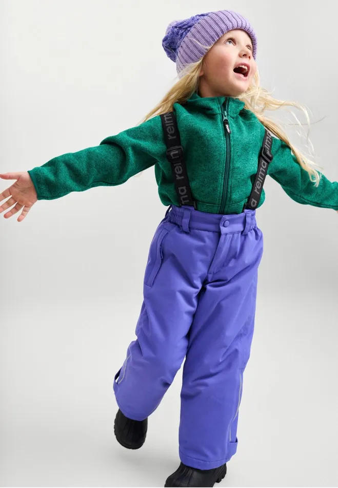Reima Snow Pants and Ski Bibs Waterproof Reimatec Winter Pants 8211 Loikka Red Violet 8211 Kids