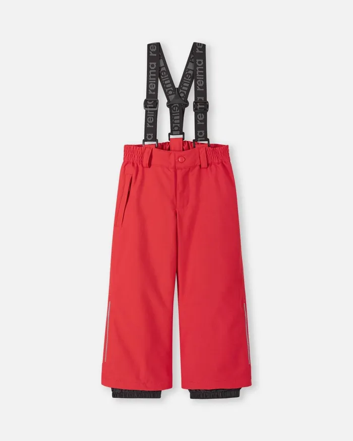Reima Snow Pants and Ski Bibs Waterproof Reimatec Winter Pants 8211 Loikka Tomato Red 8211 Kids