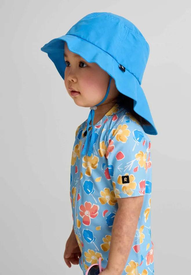 Reima Sun Hats UPF 50 Sunhat 8211 Rantsu Cool Blue 8211 KidsBaby