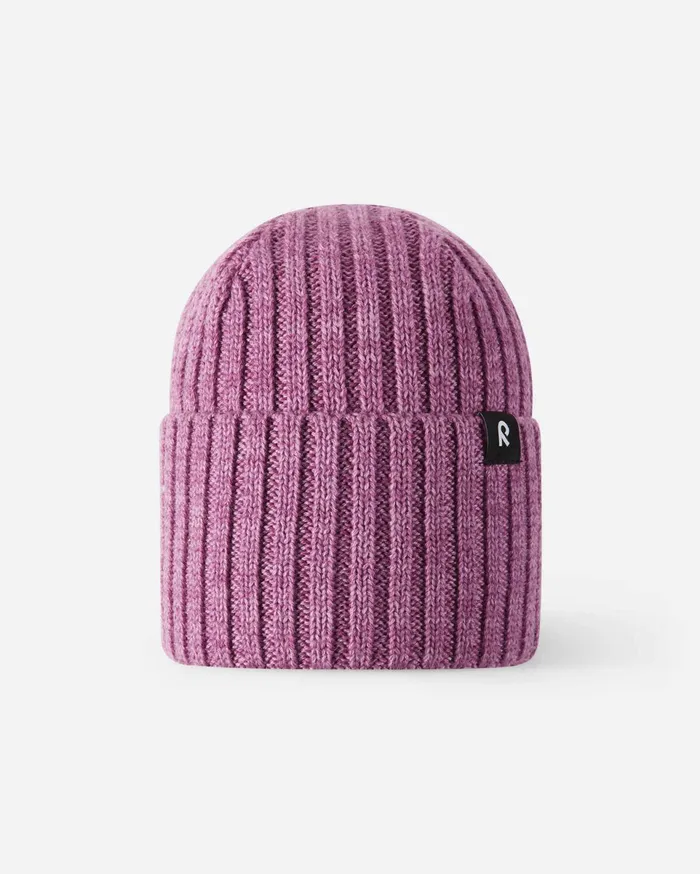 Reima Winter Hats and Balaclavas Merino Wool Beanie 8211 Villaisa Mauve Pink 8211 Kids