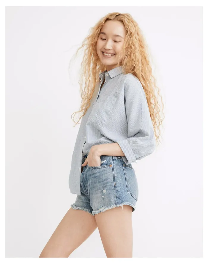 Relaxed Denim Shorts In Renfield Wash Renfield Wash Women Madewell Shorts Relaxed Denim Shorts In Renfield Wash Renfield Wash Women Madewell Shorts