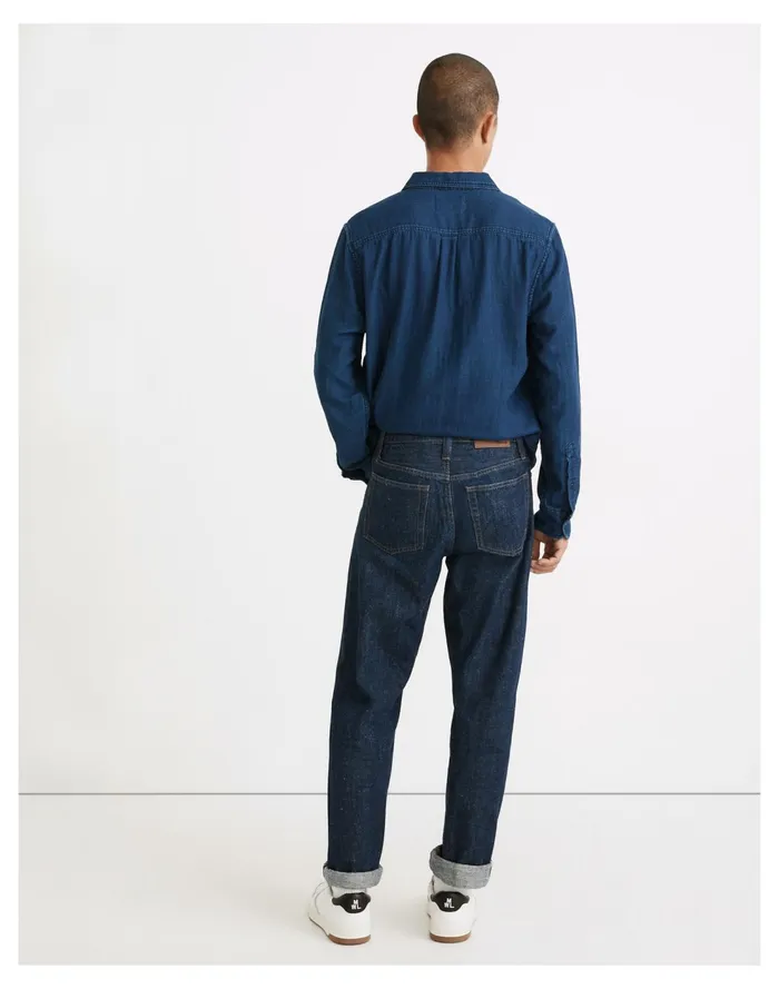 Relaxed Straight Jeans In Coyle Wash Coyle Wash Men Madewell Jeans