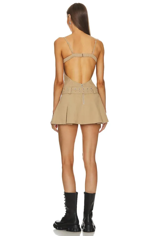 Remy Mini Dress Taupe Neutral Women Lovers Friends Dresses