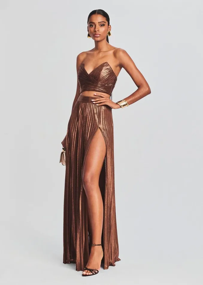 Retrofete Bottoms Cressida Skirt Chocolate 8211 Women
