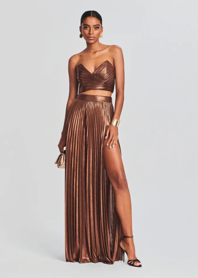 Retrofete Bottoms Cressida Skirt Chocolate 8211 Women