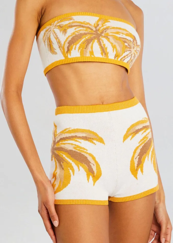 Retrofete Bottoms Pera Knit Short Metallic Multi 8211 Women