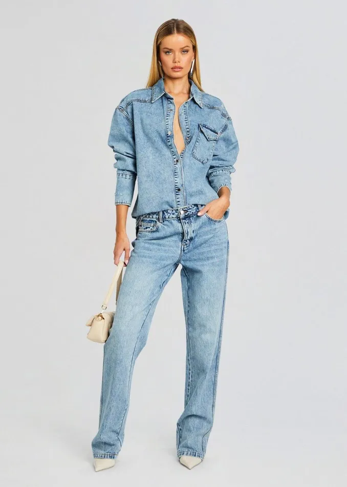 Retrofete Denim Denise Denim Shirt Tangier 8211 Women