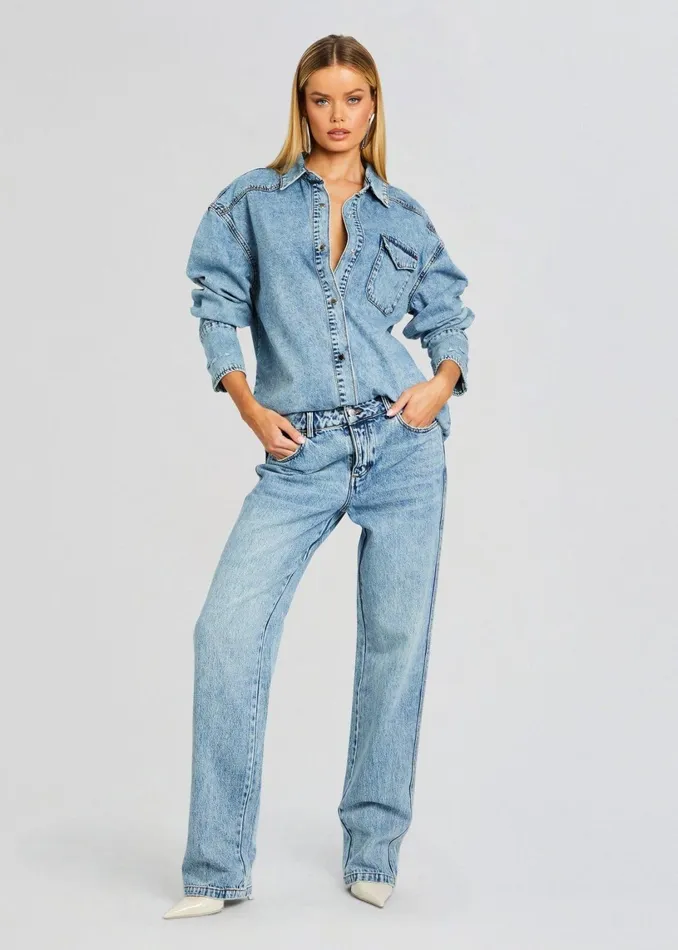 Retrofete Denim Denise Denim Shirt Tangier 8211 Women