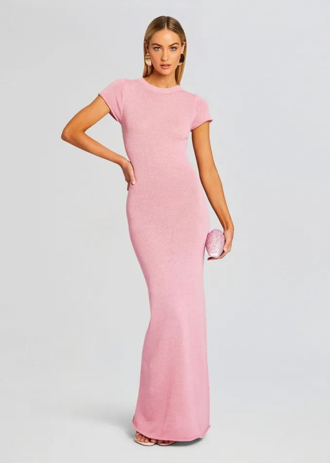Retrofete Dresses Airess Maxi Dress Powder Pink 8211 Women