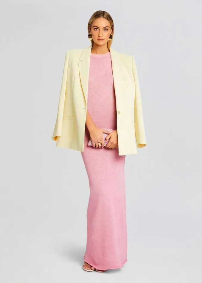 Retrofete Dresses Airess Maxi Dress Powder Pink 8211 Women
