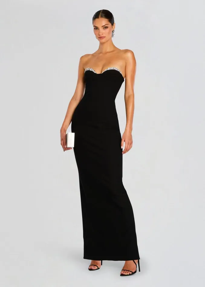 Retrofete Dresses Jessalyn Embellished Dress Blacksilver 8211 Women