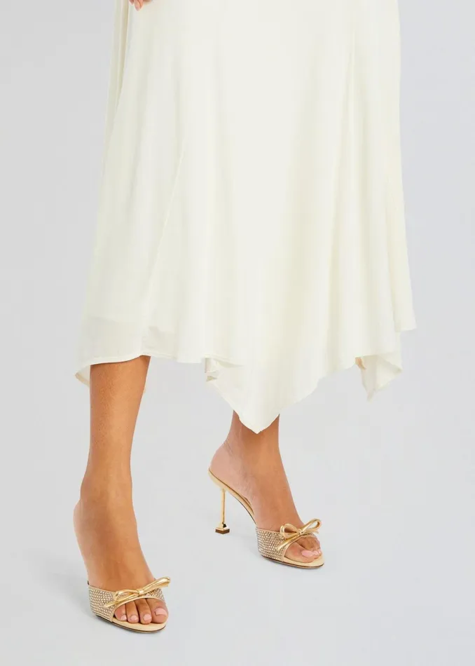 Retrofete Dresses Lucia Maxi Dress Porcelain 8211 Women