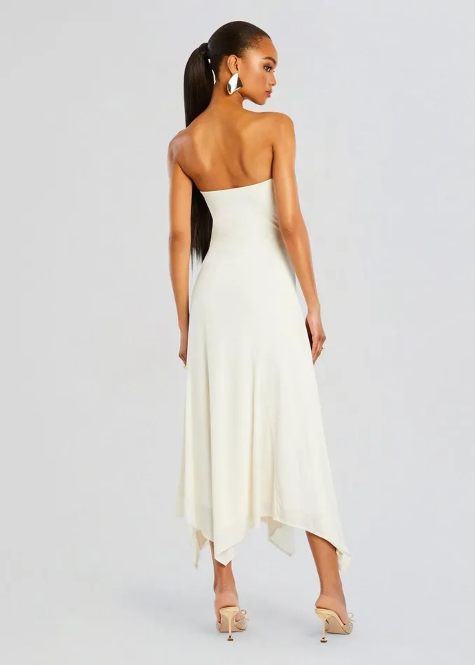 Retrofete Dresses Lucia Maxi Dress Porcelain 8211 Women