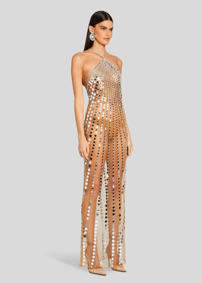 Retrofete Dresses Maris Embellished Dress Tannin 8211 Women