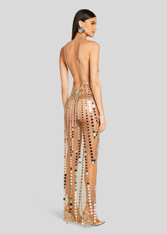 Retrofete Dresses Maris Embellished Dress Tannin 8211 Women