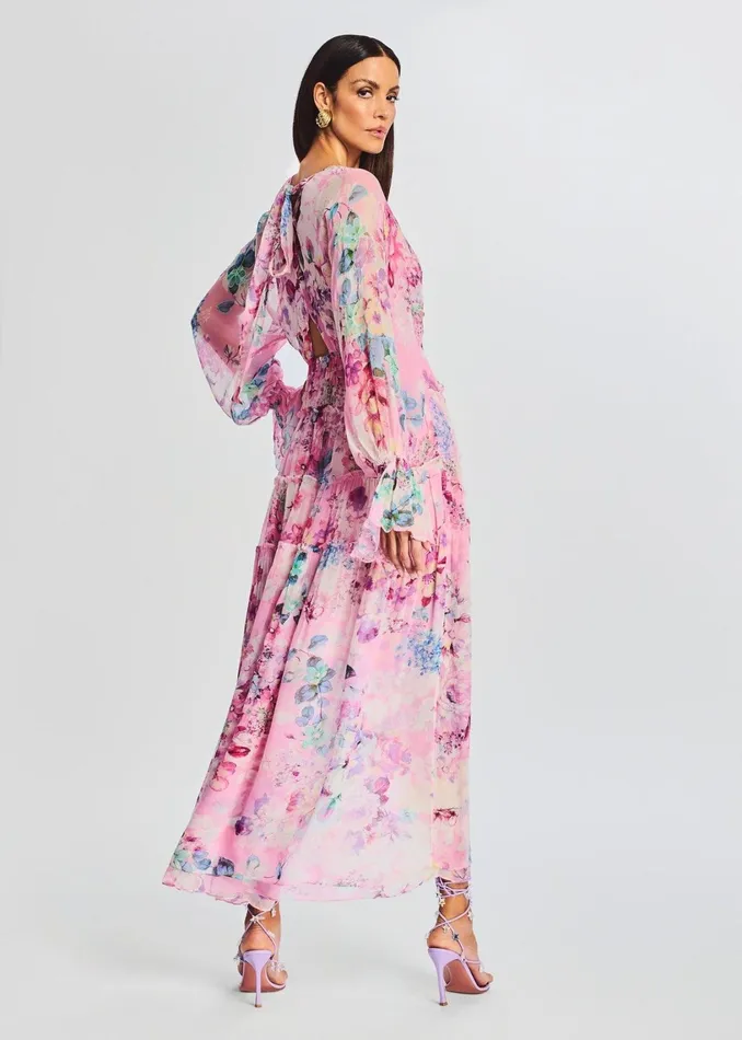 Retrofete Dresses Sage High Low Dress Pink 8211 Women