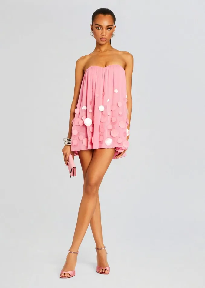 Retrofete Dresses Sherry Embellished Dress Fondant Pink 8211 Women