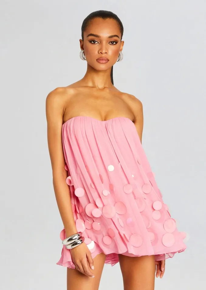 Retrofete Dresses Sherry Embellished Dress Fondant Pink 8211 Women