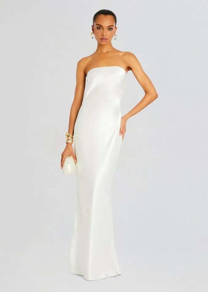 Retrofete Dresses Wendi Pearl Dress White 8211 Women