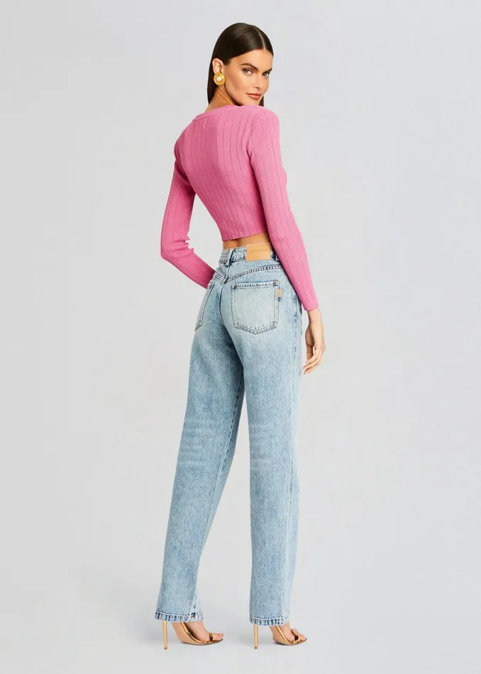 Retrofete Jackets Laurel Knit Jacket Metallic Candy Pink 8211 Women