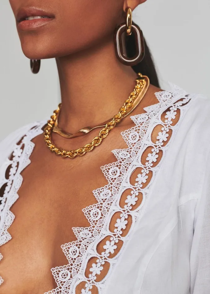 Retrofete Swim Edda Jacket White 8211 Women