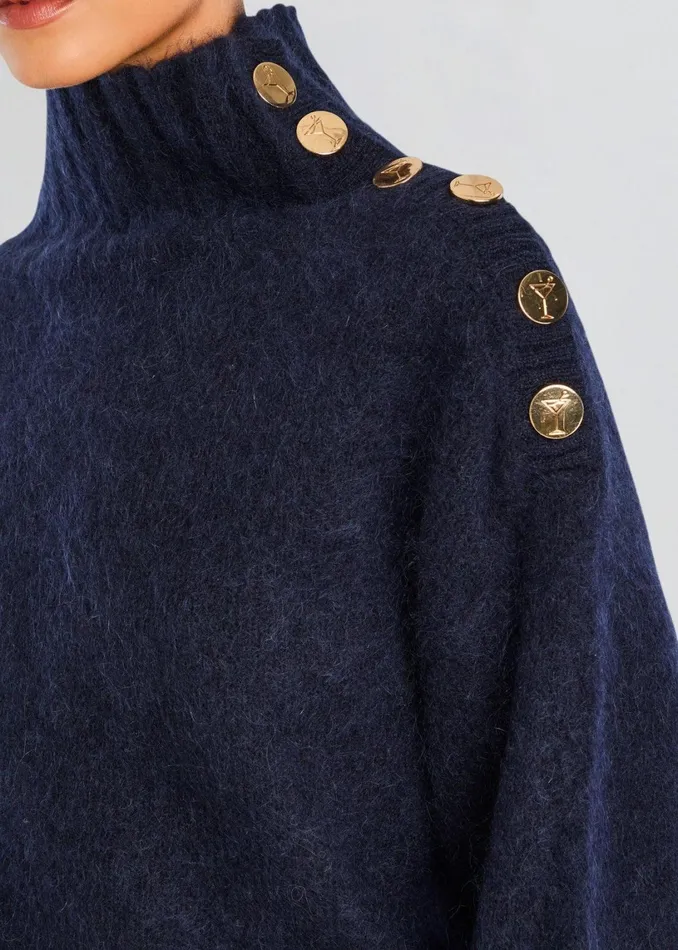 Retrofete Tops Amalia Sweater Inknavy 8211 Women