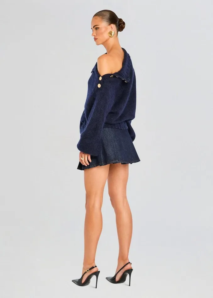Retrofete Tops Amalia Sweater Inknavy 8211 Women