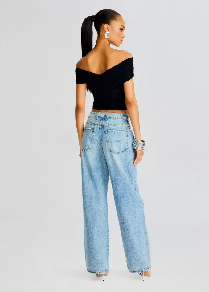 Retrofete Tops Aruba Mesh Top Black 8211 Women