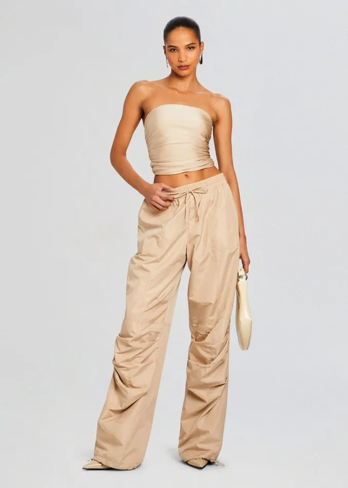 Retrofete Tops Debbi Strapless Top Gold 8211 Women