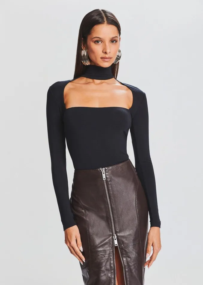 Retrofete Tops Odessa Bodysuit Black 8211 Women