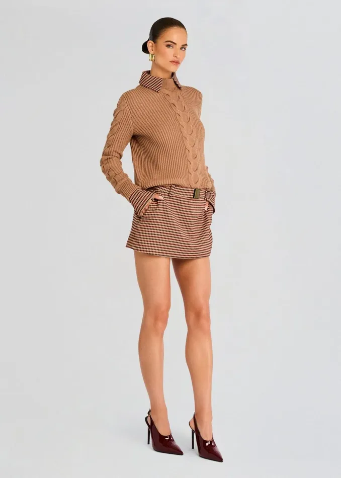 Retrofete Tops Shirley Sweater Camel 8211 Women