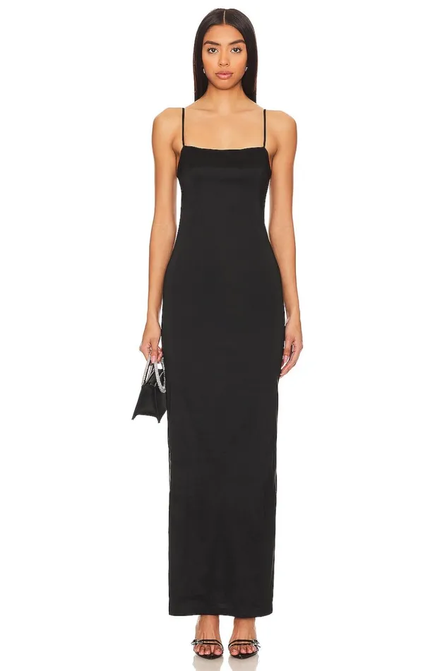 Ricky Maxi Dress Black Women Lovers Friends Dresses