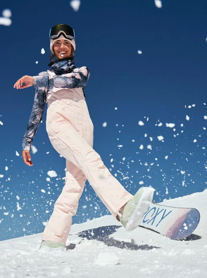 Rideout 8211 Bib Snow Pant Pink Salt Women Roxy Snow Pants