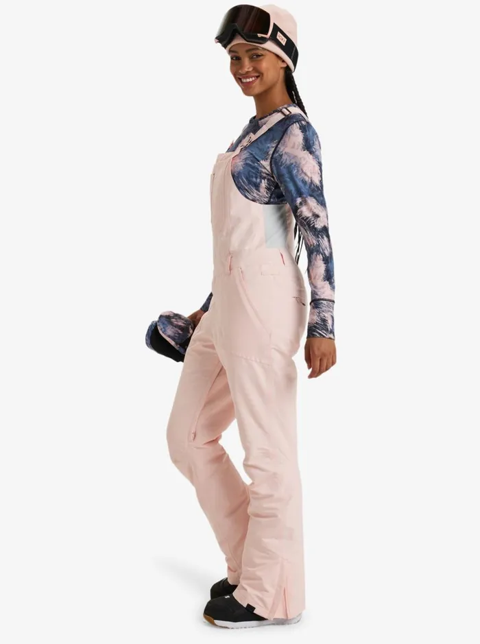 Rideout 8211 Bib Snow Pant Pink Salt Women Roxy Snow Pants