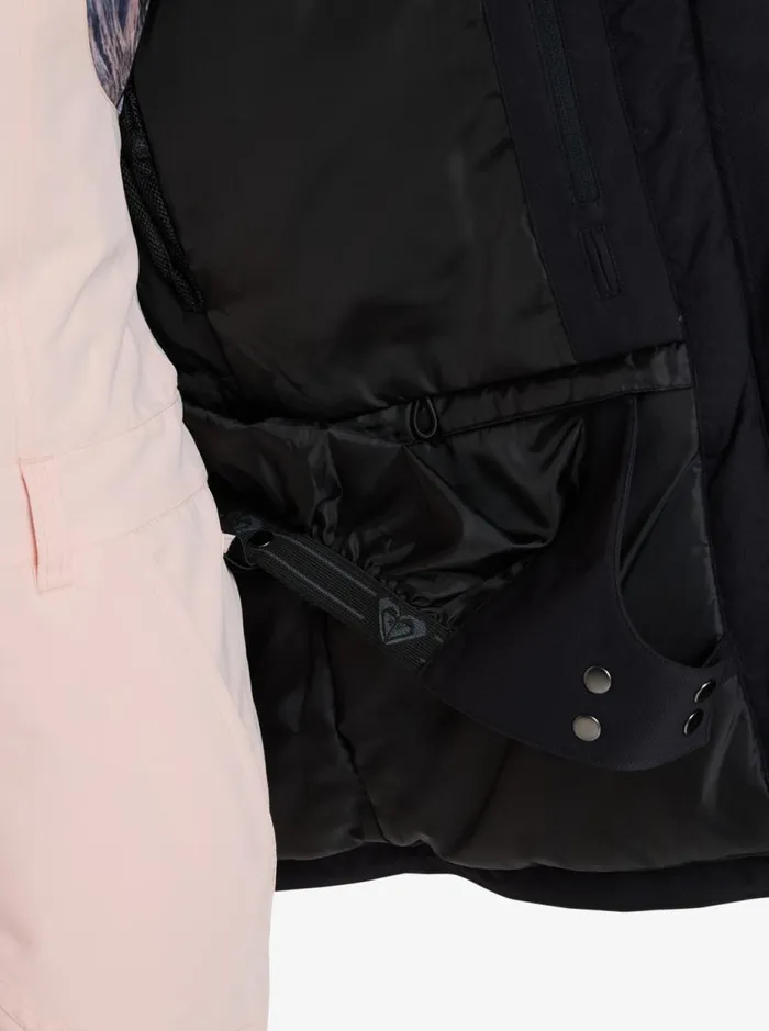 Rideout 8211 Bib Snow Pant Pink Salt Women Roxy Snow Pants