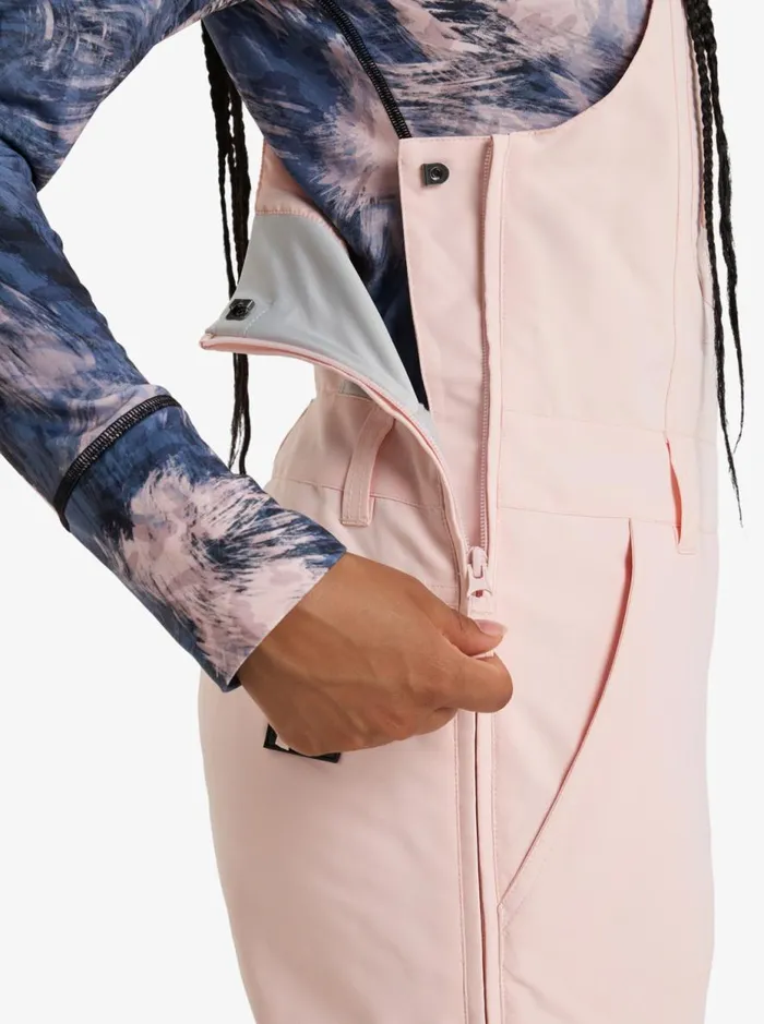 Rideout 8211 Bib Snow Pant Pink Salt Women Roxy Snow Pants