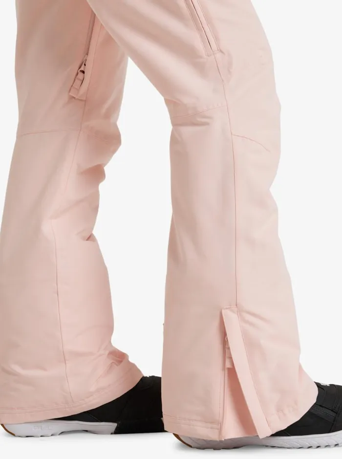 Rideout 8211 Bib Snow Pant Pink Salt Women Roxy Snow Pants