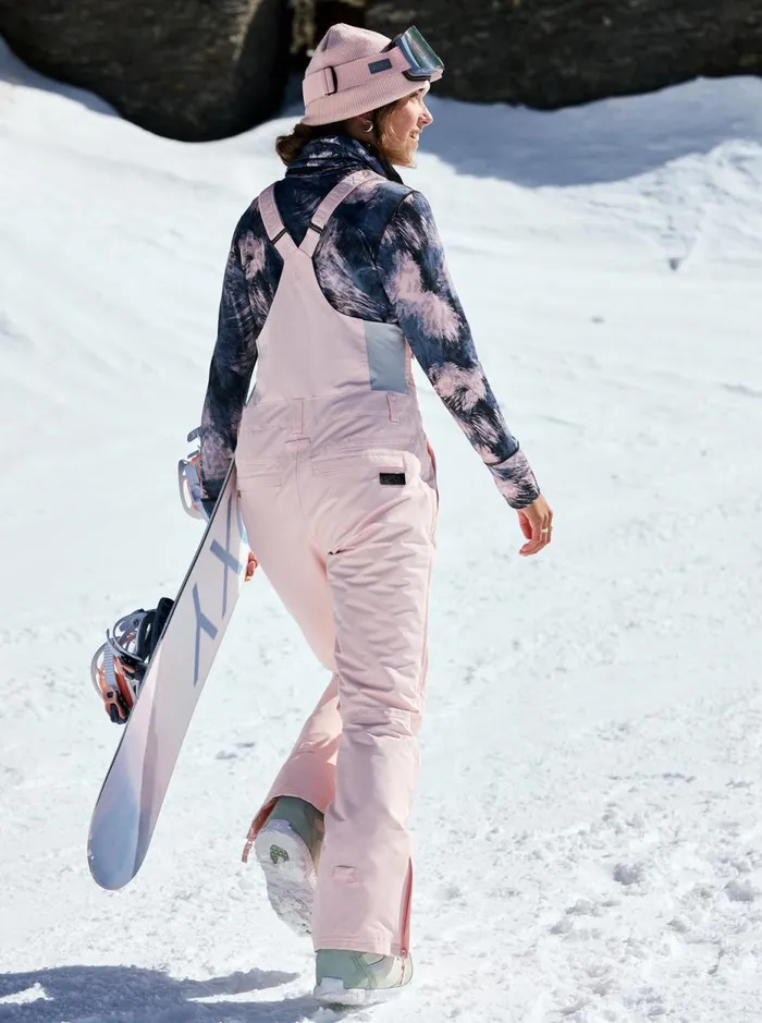 Rideout 8211 Bib Snow Pant Pink Salt Women Roxy Snow Pants