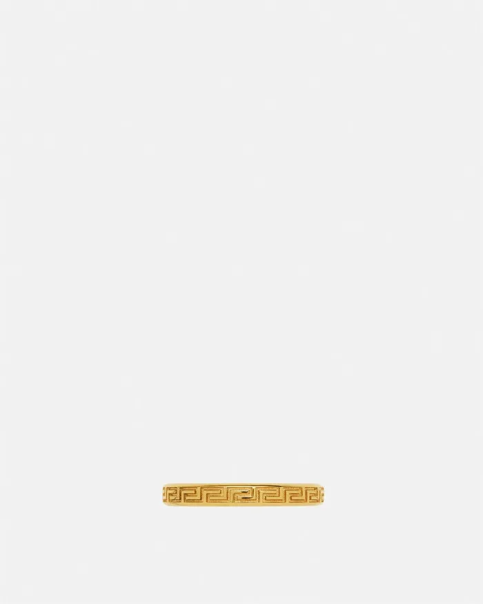Rings WomenMen Versace Greca Ring Light Gold