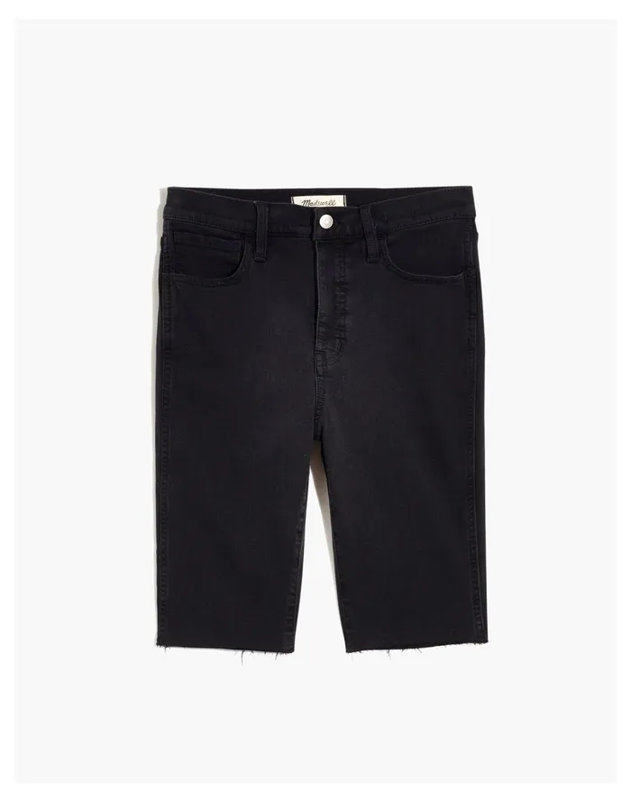 Roadtripper Supersoft Biker Shorts In Lunar Wash Lunar Wash Women Madewell Shorts