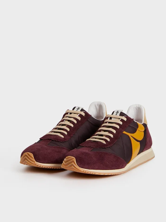 Rouje Shoes Women Jackson Trainers Nylon Prune